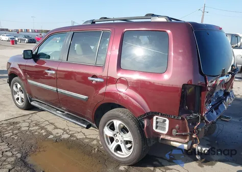 2014 Honda Pilot Lx z USA, uszkodzony, nr VIN 5FNYF3H23EB001015